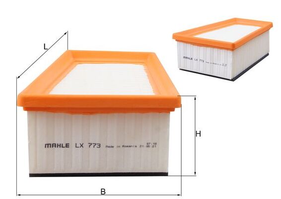 Filtru aer LX 773 MAHLE