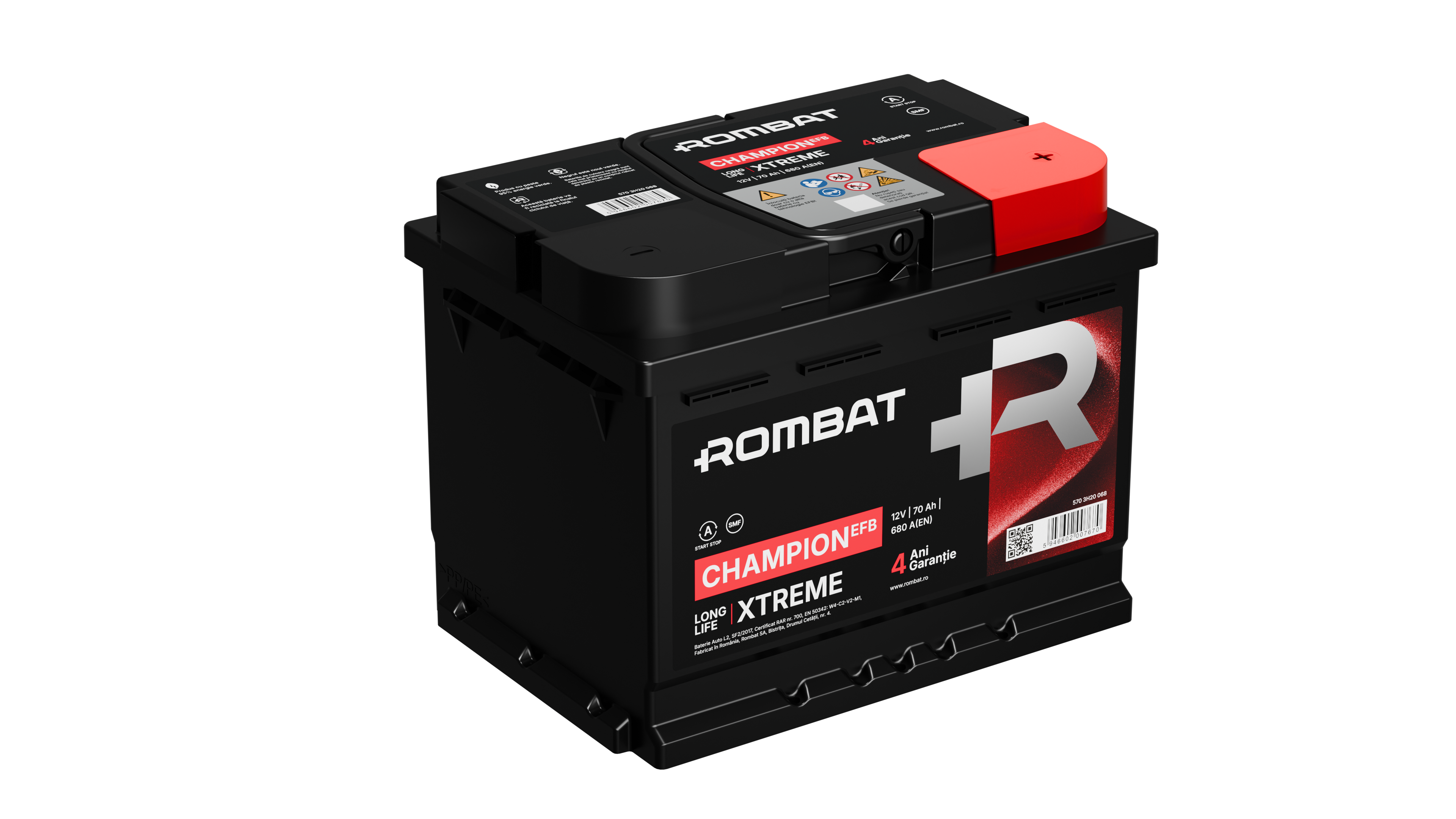 Acumulator Rombat Champion 70 Ah [Start-Stop] - 12171768