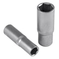 TUBULARA CROMATA HEXAGONALA LUNGA 1/2` 17 MM JBM