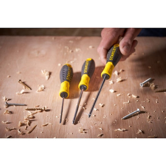 Șurubelniță Pozidrive STANLEY® Essential 2 puncte x 100 mm - STHT060276