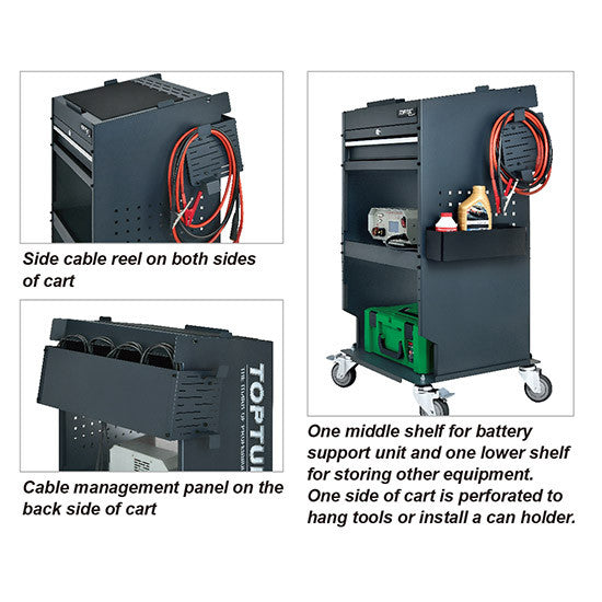Carucior pentru diagnoza Toptul - TCMD0103