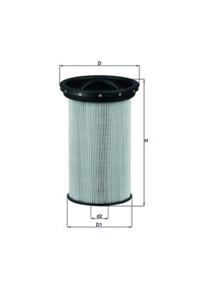 filtru combustibil KX 69 MAHLE