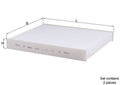 Filtru, aer habitaclu LA 467/S MAHLE