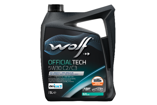 ULEI MOTOR WOLF OFFICIALTECH 5W30 C2/C3 5L - 13261861
