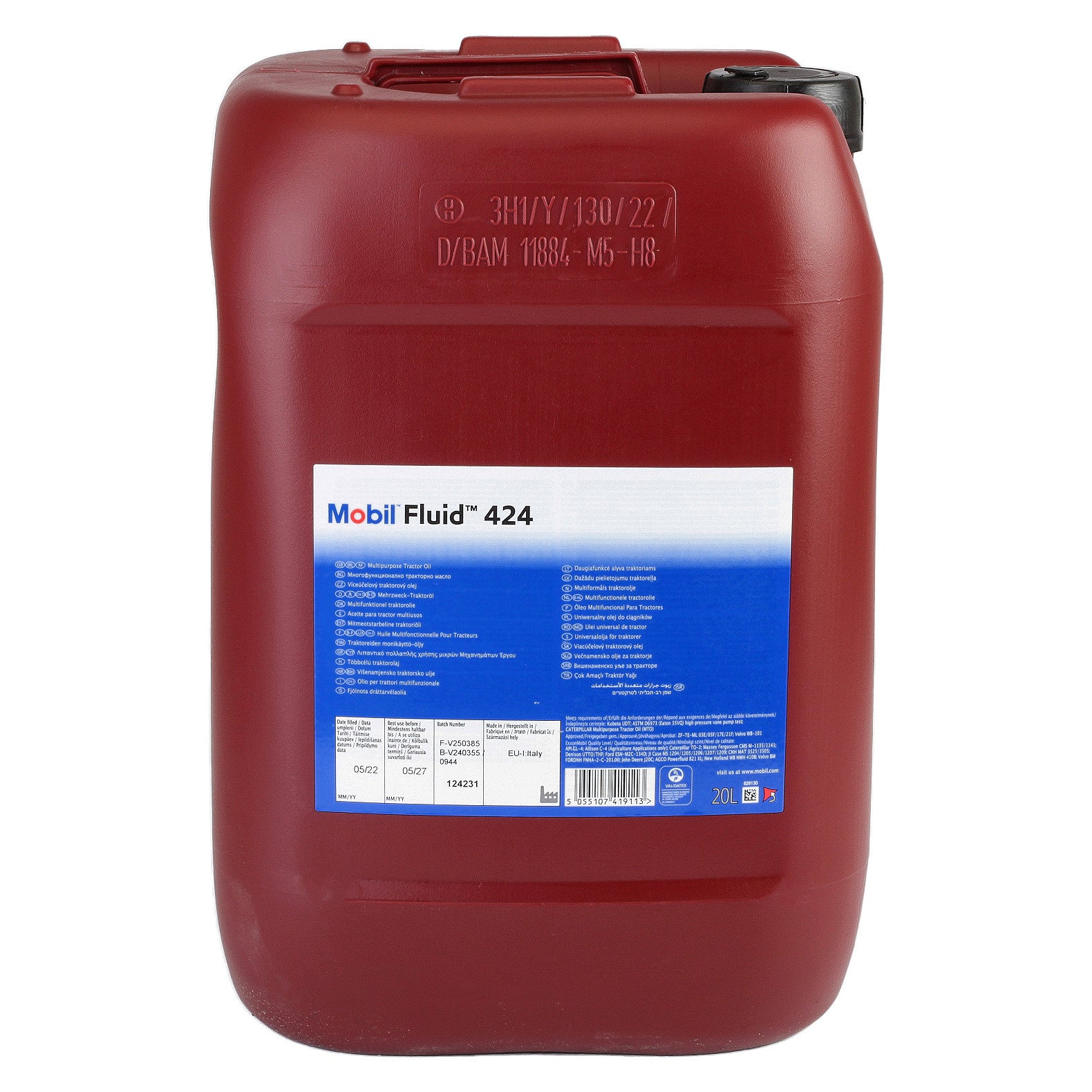 Ulei Mobil Fluid 424 20L - 10464486