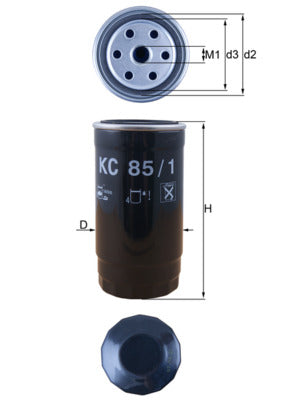 filtru combustibil KC 85/1 MAHLE