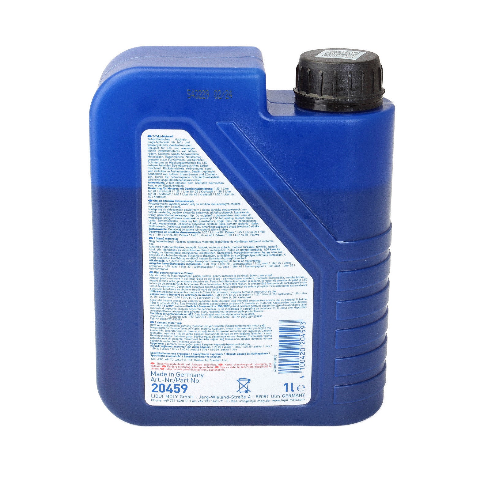 Ulei moto Liqui Moly 2T 1L - 12195404
