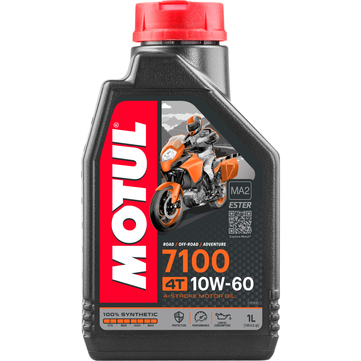 Ulei motor Motul 7100 10W60 1L - 12-202-076