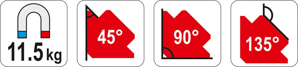 Magnet de fixare pentru sudura Yato - YT0863