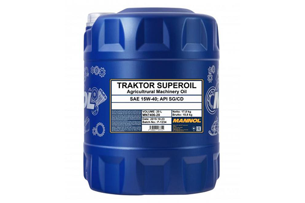 MANNOL TRAKTOR SUPEROIL 15W-40- 20L