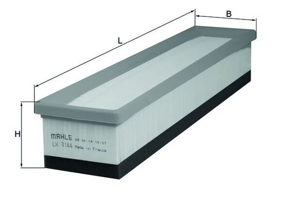 Filtru aer LX 3144 MAHLE