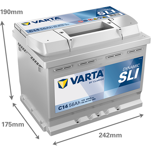 Acumulator Varta SLI Dynamic 56 Ah - 556400048K262