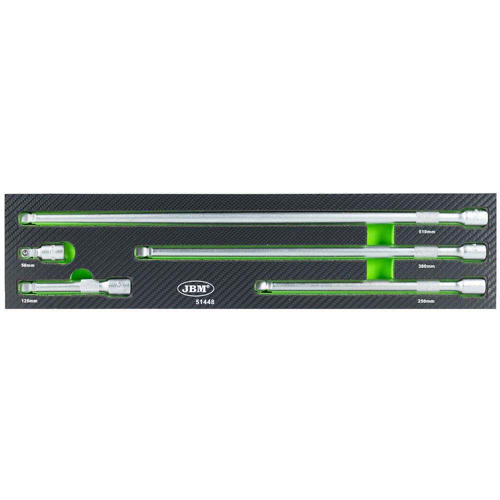 SET DE PRELUNGITOARE 1/2` CU CAP SEMIROTUND JBM