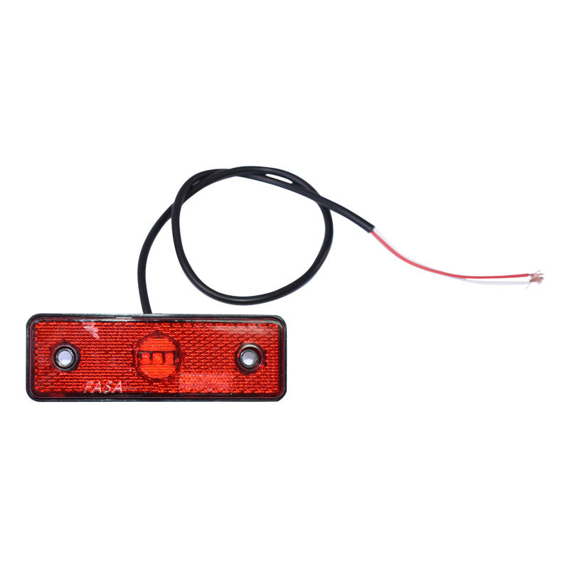 Lampa laterala rosie cu Led 12/24V MTR - 12132744