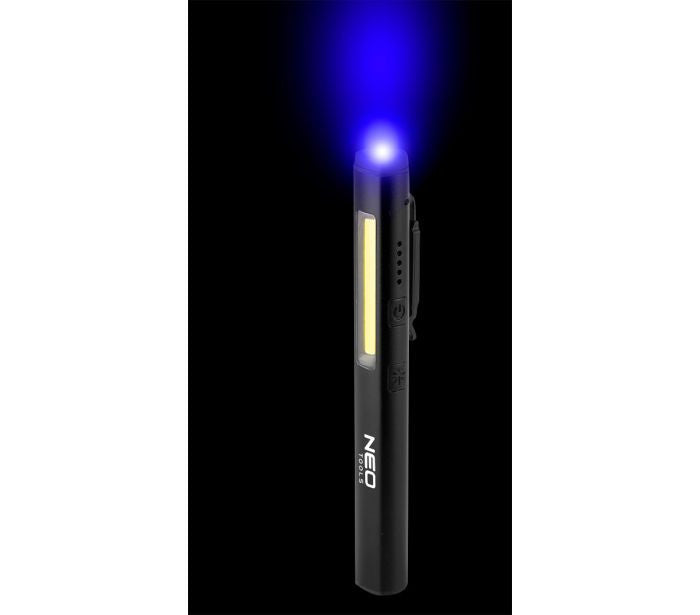 Lampa inspectie 450lm COB LED+laser+UV+ Neo Tools - 99077