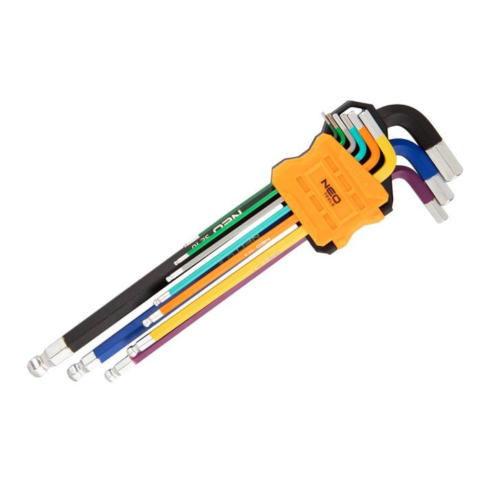 Chei imbus  1.5-10 mm 9 buc -set Neo Tools - 09512