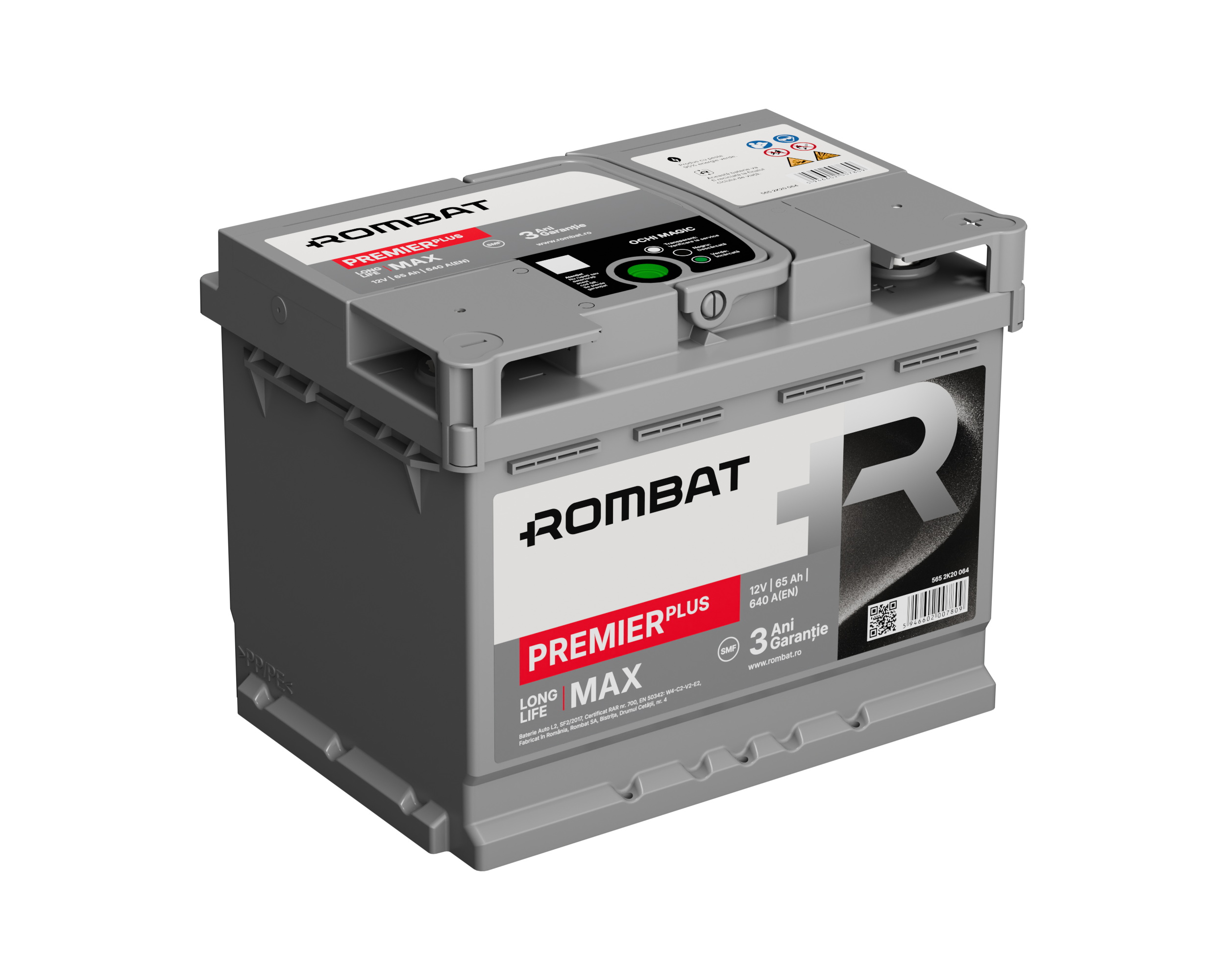 Acumulator Rombat Premier PLUS 65 Ah - 12193745
