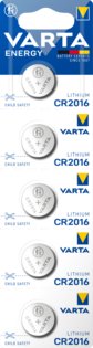 Baterie Varta Energy Litiu CR2016 T-Blister 5 buc - 13048424