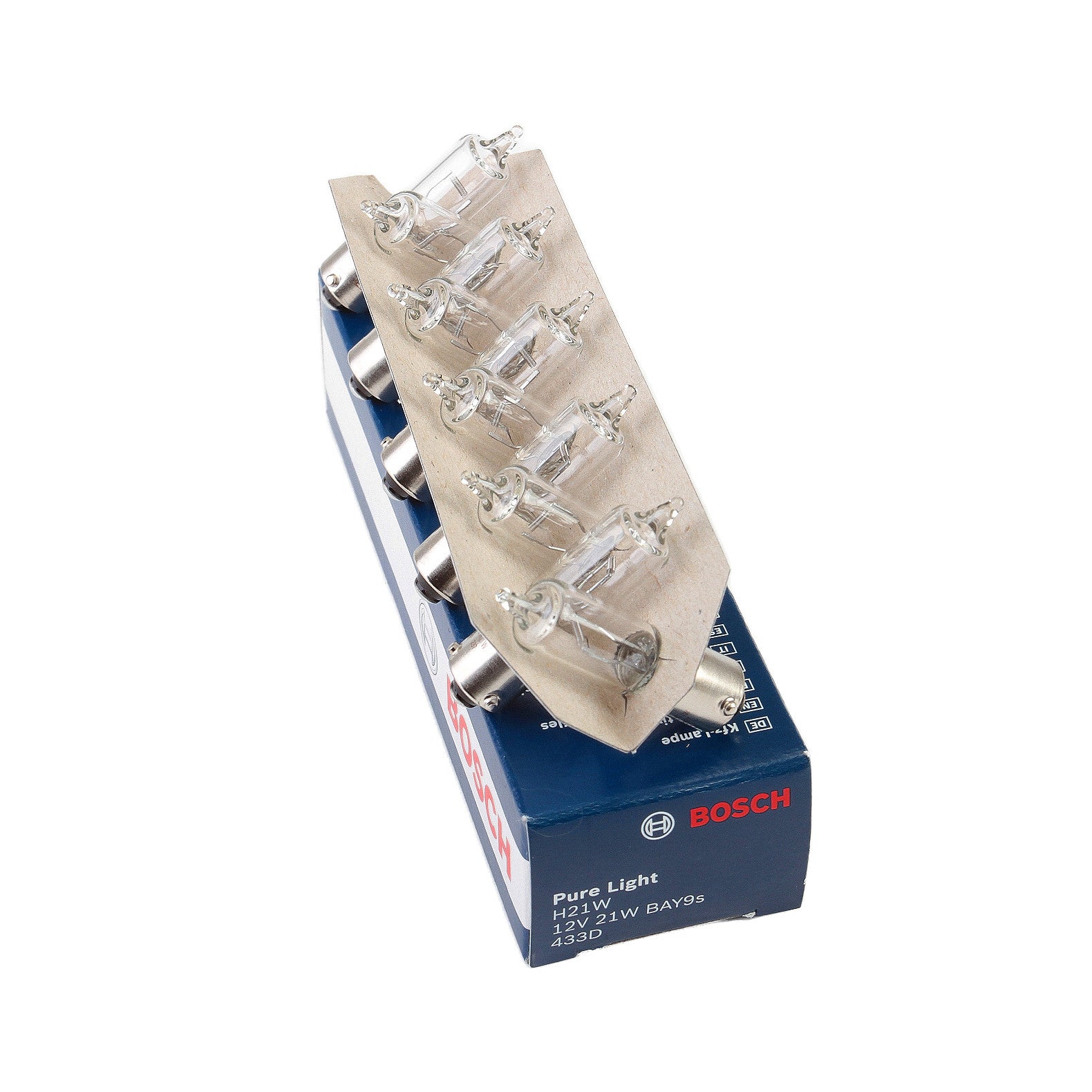 Bec Bosch Pure Light H21W 12V 21W BAY9s [ Pret / buc --- Ambalare 10 buc ] - 1987302264