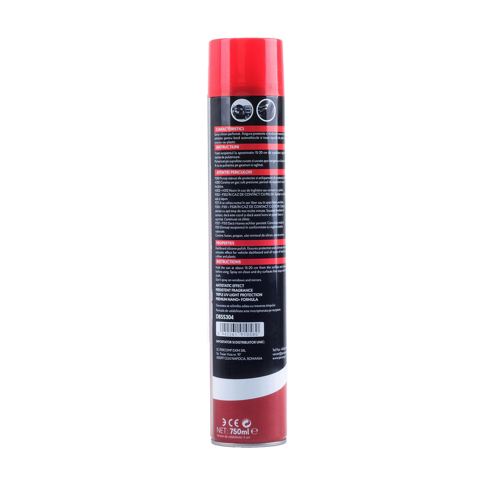 Spray silicon parfumat New car 750 ml DERBY - 11766874