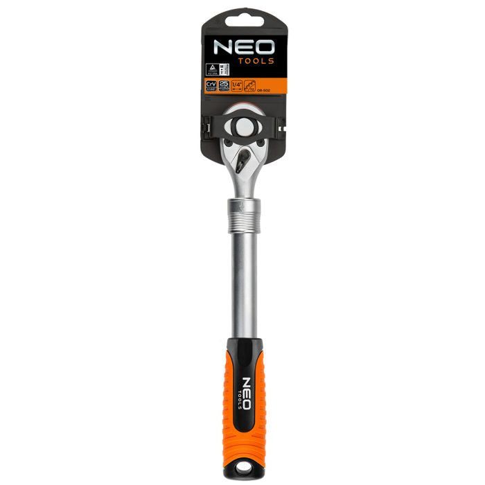 Antrenor.maner cu clichet  extensibil 1/4 150- 200 mm Neo Tools - 08502