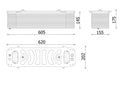 Intercooler, compresor CI 699 000P MAHLE