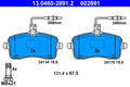 Set placute frana ATE 13.0460-2891.2