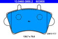 set placute frana,frana disc 13.0460-3800.2 ATE
