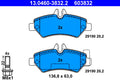set placute frana,frana disc 13.0460-3832.2 ATE