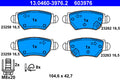 set placute frana,frana disc 13.0460-3976.2 ATE