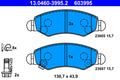 set placute frana,frana disc 13.0460-3995.2 ATE