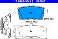 set placute frana,frana disc 13.0460-5605.2 ATE