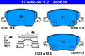 set placute frana,frana disc 13.0460-5679.2 ATE