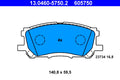 Set placute frana ATE 13.0460-5750.2
