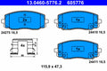 set placute frana,frana disc 13.0460-5776.2 ATE