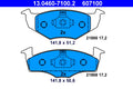 set placute frana,frana disc 13.0460-7100.2 ATE