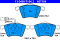 set placute frana,frana disc 13.0460-7154.2 ATE