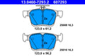 set placute frana,frana disc 13.0460-7293.2 ATE