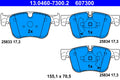 set placute frana,frana disc 13.0460-7300.2 ATE