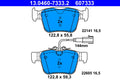 set placute frana,frana disc 13.0460-7333.2 ATE