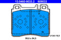 set placute frana,frana disc 13.0460-9033.2 ATE