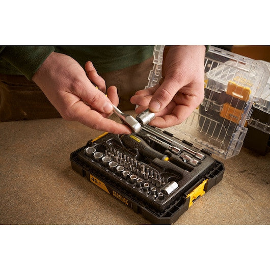 STANLEY® FATMAX® 1/4 in. Set de chei tubulare M PRO-STACK, 48 buc. - FMMT981010