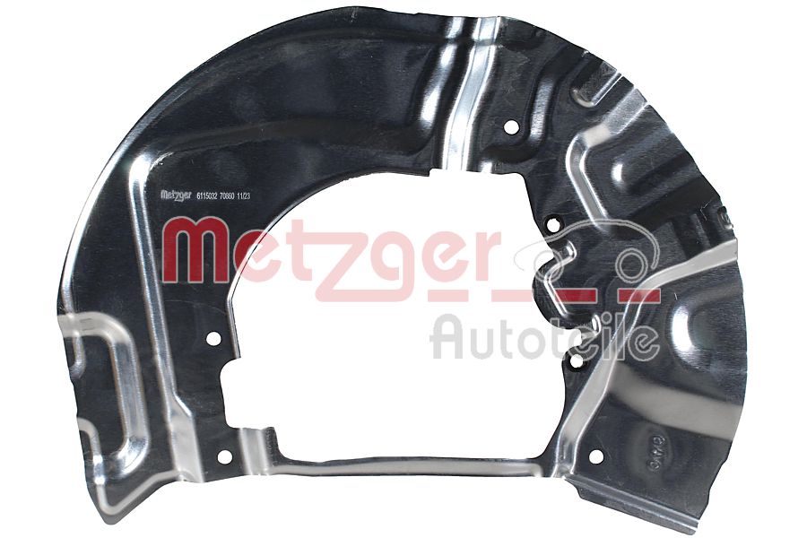 protectie stropire,disc frana 6115032 METZGER