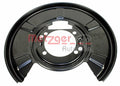 protectie stropire,disc frana 6115091 METZGER