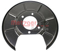 protectie stropire,disc frana 6115261 METZGER
