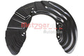 protectie stropire,disc frana 6115482 METZGER