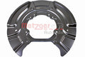 protectie stropire,disc frana 6115483 METZGER