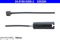 senzor de avertizare,uzura placute de frana 24.8190-0206.2 ATE