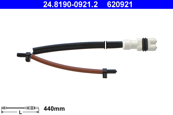 senzor de avertizare,uzura placute de frana 24.8190-0921.2 ATE