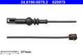 senzor de avertizare,uzura placute de frana 24.8190-0979.2 ATE